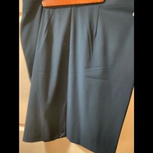 Ann Taylor XL (16-18) dark teal blue pencil skirt  brand new